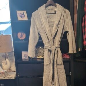 Elegant Gray Women's Robe